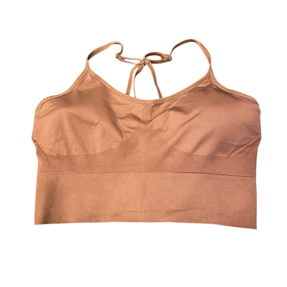 NWT “Pretty Little Things” Seamless Sports Bra Sz L